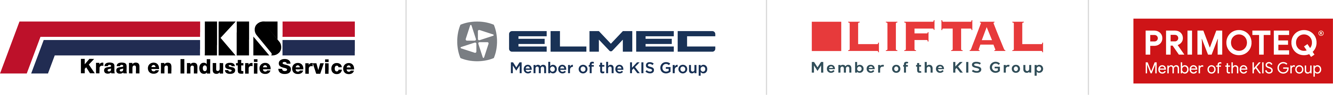 KIS Group - Kraan en Industrie Service, Elmec, Liftal, Primoteq